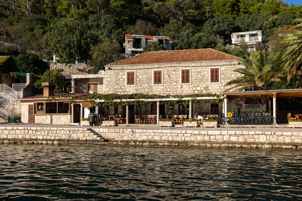 Swimming in the lake